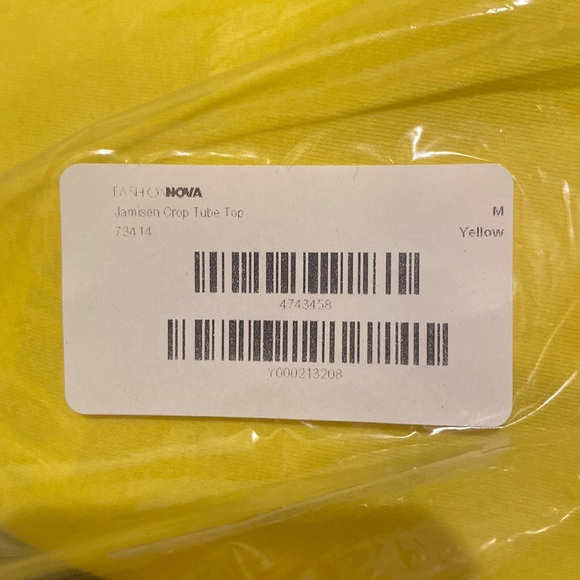 FASHION NOVA Jamisen Crop Tube Top - Picture 6 of 7